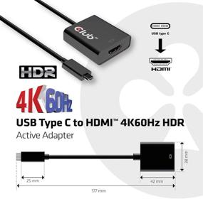 img 1 attached to Club 3D USB HDMI 2 0