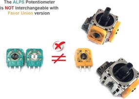 img 1 attached to 🎮 Усили свой игровой опыт c помощью ElecGear 8X ALPS 2.1K заменяемого триммер-потенциометра для контроллеров PS5 DualSense и PS4 DualShock 4