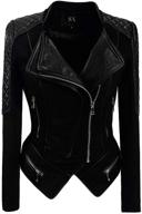 🧥 stylish asymmetrical leather women's fashion for coats, jackets & vests logo