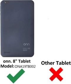 img 3 attached to 📱 Tempered Glass Screen Protector for ONN 8 inch Tablet (Model: ONA19TB002) and FANGOR Tablet 8 inch - Easy Installation