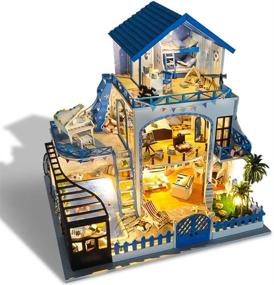img 4 attached to 🏠 Kisoy Dollhouse Furniture and Accessories for Miniature Dolls and Dollhouses