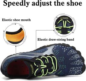 img 1 attached to Womens Barefoot Walking Waterfall Climbing Women's Shoes