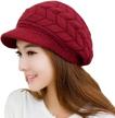 loritta womens winter knitted slouchy outdoor recreation for hiking & outdoor recreation clothing logo