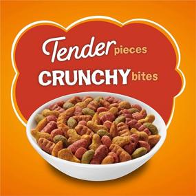 img 2 attached to 🐱 Friskies Tenders and Crunchy Combo: Chicken, Beef, Carrots, and Green Beans Dry Cat Food - 3.15 Lb Bag