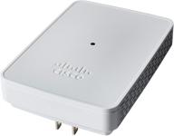 🔌 cisco business 142acm wi-fi mesh extender with 802.11ac, 2x2 configuration, wall outlet design, limited lifetime protection (cbw142acm-b-na), complements cisco business wireless access points logo
