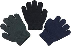 img 3 attached to 🧤 Boys' Cold Weather Accessories: NIce Caps Stretch Gloves Assortment for Ultimate Comfort