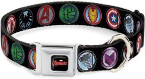 img 4 attached to Buckle Down DC WAV002 L Marvel Comics Collar