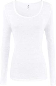 img 2 attached to Bienzoe Womens Fiber Polypropylene Thermals Sports & Fitness