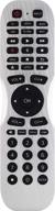 📱 philips universal remote control with find it feature and smartphone app: samsung, vizio, sony, sharp, roku, apple tv, rca, panasonic support - 6 device, silver srp2017b/27 logo