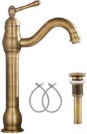 💫 ggstudy antique rubbed bathroom faucets: perfect blend of vintage charm and modern elegance logo