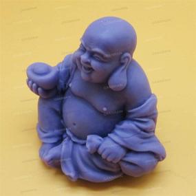 img 1 attached to Grainrain Buddha Flexible Silicone Handmade