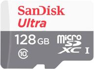 💾 sandisk ultra lite microsdxc 128gb - 100mb/s boosted speed sdsqunr-128g-gn6mn logo