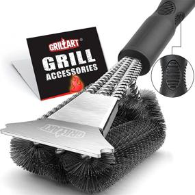 img 4 attached to Grill Brush Scraper Accessories Stainless