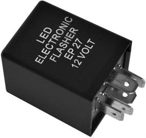 img 4 attached to 🔌 HUIQIAODS 5 Pin EP27 FL27 Electronic LED Flasher Relay: Solve Hyper Flash Rapid Blink with Turn Signal Bulbs