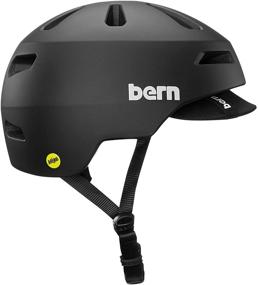 img 3 attached to BERN Brentwood Helmet Matte Black