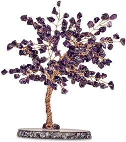 img 4 attached to 🌳 Enhanced Prosperity: KARMA AND LUCK Oasis - Authentic Feng Shui Amethyst Crystal Tree