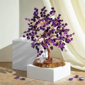 img 3 attached to 🌳 Enhanced Prosperity: KARMA AND LUCK Oasis - Authentic Feng Shui Amethyst Crystal Tree