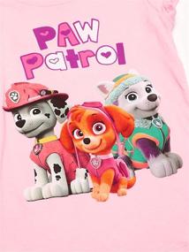 img 3 attached to 🐾 Adorable Paw Patrol Little Toddler T Shirt: Trendy Girls' Clothing for Stylish Tops, Tees & Blouses