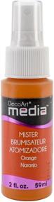 img 1 attached to 🧡 2-Ounce Deco Art Media Acrylic Mister in Vibrant Orange
