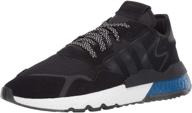 stylish and comfortable: adidas originals jogger sneaker black men's shoes - a perfect blend of fashion and function logo