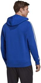 img 3 attached to Adidas Essentials 3 Stripes Full Zip Fleece Men's Clothing for Active
