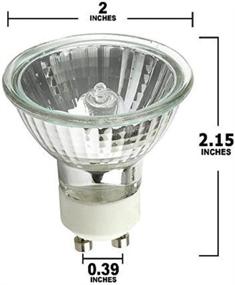 img 1 attached to 💡 High-Quality Pack of 10 35MR16 GU10 Flood Lights: Guaranteed Brightness and Durability