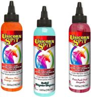 unicorn spit stain glaze phoenix logo