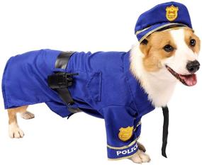 img 2 attached to Spooktacular Halloween Police Dog Pet Costume: Perfect for Dress-up Parties, Role Play, Cosplay & Holiday Decorations