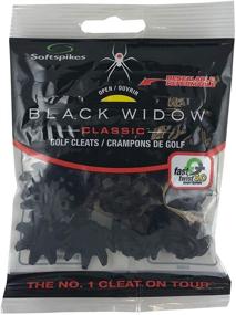 img 4 attached to 18 Count Pack of Softspikes Black Widow Classic Cleat Fast Twist 3.0