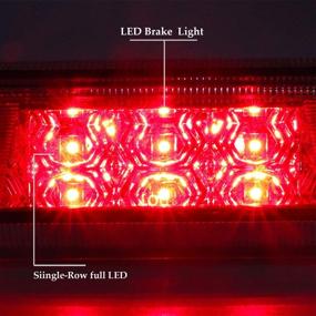img 1 attached to 🚦 Стоп-сигнал LED Sanzitop - замена высокого монтажного для Ford F-150 (09-14) - Хромированная оправа, прозрачные линзы.