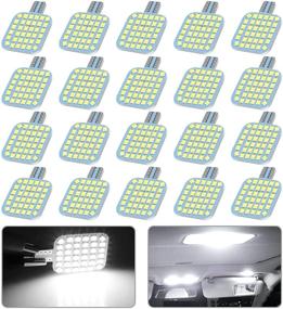 img 4 attached to 🔆 20PCS T10 921 922 912 194 RV Interior LED Light Bulbs - Super Bright Replacement, 36-SMD 6000K, 12V for RV Camper Trailer Boat Dome Car Marine Ceiling Indoor Light - White