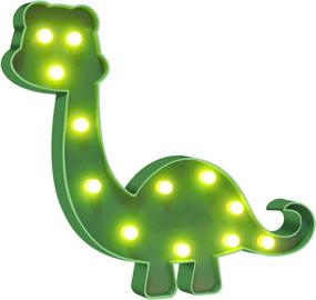 img 4 attached to Dinosaur Nursery Decoration Decorative Birthday