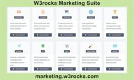 img 1 attached to W3rocks Marketing Suite review by David Romo