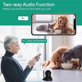 img 1 attached to Wireless Indoor Pet Camera System - TENVIS Enhanced Night Vision, Motion Detection, Two Way Audio, MicroSD Slot - iOS/Android Compatible (2PCS)