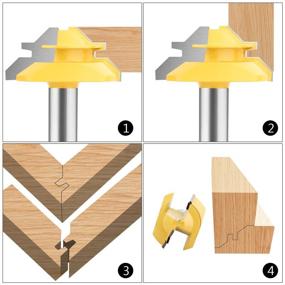 img 2 attached to BAIDETS Degree Diameter Carbide Woodworking