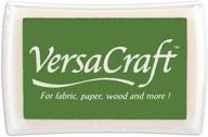 🌲 versacraft fabric and home decor pigment inkpad: pine - high-quality crafting essential by tsukineko logo