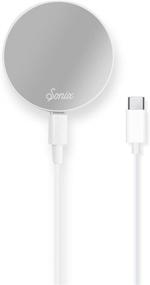 img 4 attached to Sonix Magnetic Link Wireless Charger Compatible With Apple MagSafe IPhone 13 Portable Audio & Video