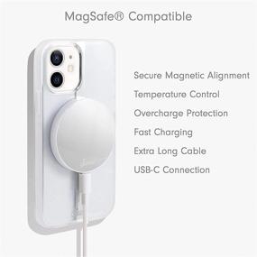 img 3 attached to Sonix Magnetic Link Wireless Charger Compatible With Apple MagSafe IPhone 13 Portable Audio & Video