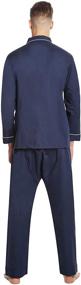 img 2 attached to Ultimate Comfort: EVERDREAM Lightweight Botton Pajamas for a Dreamy Night's Sleep