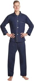 img 1 attached to Ultimate Comfort: EVERDREAM Lightweight Botton Pajamas for a Dreamy Night's Sleep