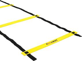 img 3 attached to EFITMENT Speed Ladder: Ultimate Agility Training Equipment for Speed, Footwork, and Soccer – 11 Rung 13.5ft – A Must-Have for Fitness Enthusiasts and Athletes!