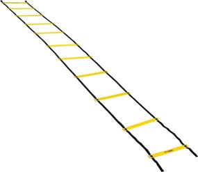 img 1 attached to EFITMENT Speed Ladder: Ultimate Agility Training Equipment for Speed, Footwork, and Soccer – 11 Rung 13.5ft – A Must-Have for Fitness Enthusiasts and Athletes!