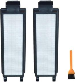 img 4 attached to EZ SPARES 2 Pack Eureka HF5 HF-5 Vacuum HEPA Filter - Reusable & Washable, Compatible with Part # 61830, 61830A, 61840