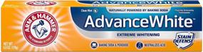 img 3 attached to Arm & Hammer Advance White Extreme Whitening Toothpaste: Superior Clean Mint Dental Care, 6oz x 3 Pack