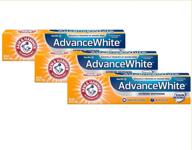 arm & hammer advance white extreme whitening toothpaste: superior clean mint dental care, 6oz x 3 pack logo