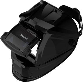 img 2 attached to 🔒 Enhanced Protection and Precision: Introducing the TOOLIOM Darkening Clamshell Welding Helmet