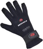 pinnacle merino lined neo glove logo