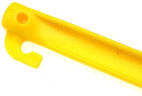 img 1 attached to 🏕️ Micro Trader 24pcs Durable 9 225mm Plastic Spike Hook Tent Pegs for Awning Camping Caravan