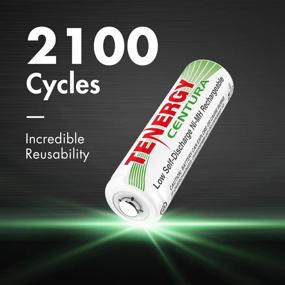 img 1 attached to Высокопроизводительные аккумуляторы Tenergy AA 2000mAh NiMH, заряженные заранее для пульта управления, игрушек, фонарей, мышек - низкая саморазрядка - 4 шт.