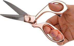 img 2 attached to 🌟 High-Quality Westcott 8" Stainless Steel Rose Gold Scissors - Perfect for Office & Home (16968)